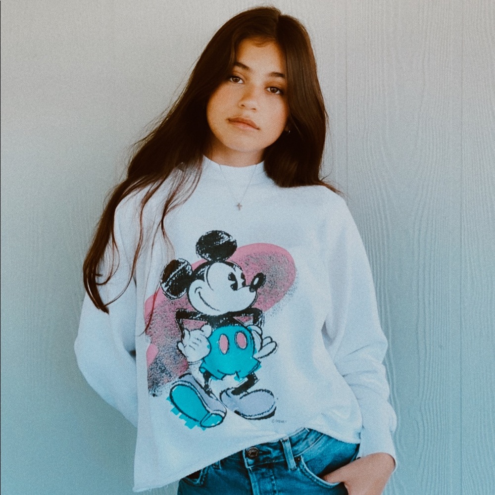 Vintage Disney crop sweatshirt